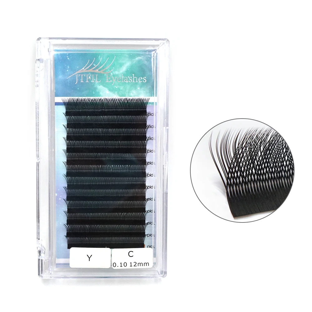 Premade Volume Fans Long Stem 10D D Curl Lash Fan Loose Russian Square Individual Eyelash Extensions Korea Trays 400
Premade Volume Fans Long Stem 10D D Curl Lash Fan Loose Russian Square Individual Eyelash Extensions Korea Trays 400
