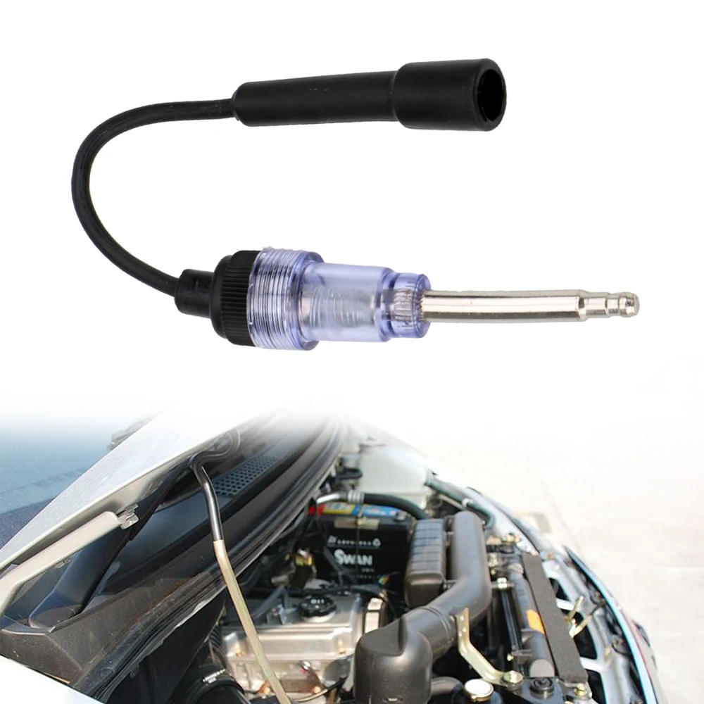 Car Spark Plug Tester Trouble Shooting Repair Tool Ignition System Coil Engine Test In-Line Igniton Spark Tester Diagnostic Tool
Car Spark Plug Tester Trouble Shooting Repair Tool Ignition System Coil Engine Test In-Line Igniton Spark Tester Diagnostic Tool