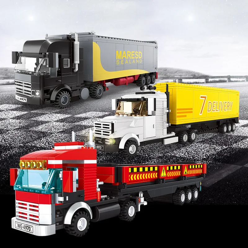 Конструктор MOC Highway Truck, строительный блок для грузовика, классический грузовик, строительный блок для города, развивающая игрушка, подарок
Конструктор MOC Highway Truck, строительный блок для грузовика, классический грузовик, строительный блок для города, развивающая игрушка, подарок