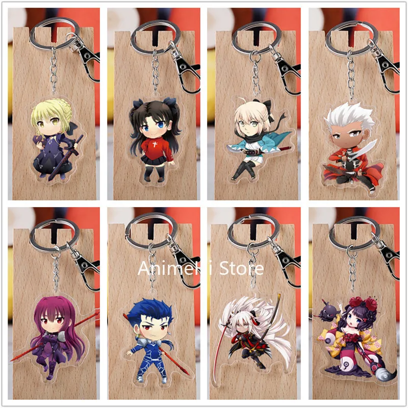 Акриловый брелок для ключей 20 шт./лот Fate stay night, игрушечная фигурка Emiya Shirou, подвеска для сумки, кольцо для ключей, подарки
Акриловый брелок для ключей 20 шт./лот Fate stay night, игрушечная фигурка Emiya Shirou, подвеска для сумки, кольцо для ключей, подарки