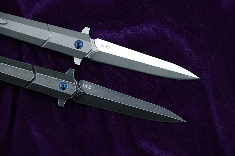 Складной нож LEMIFSHE лезвие M390 рукоятка из титанового сплава практичный для