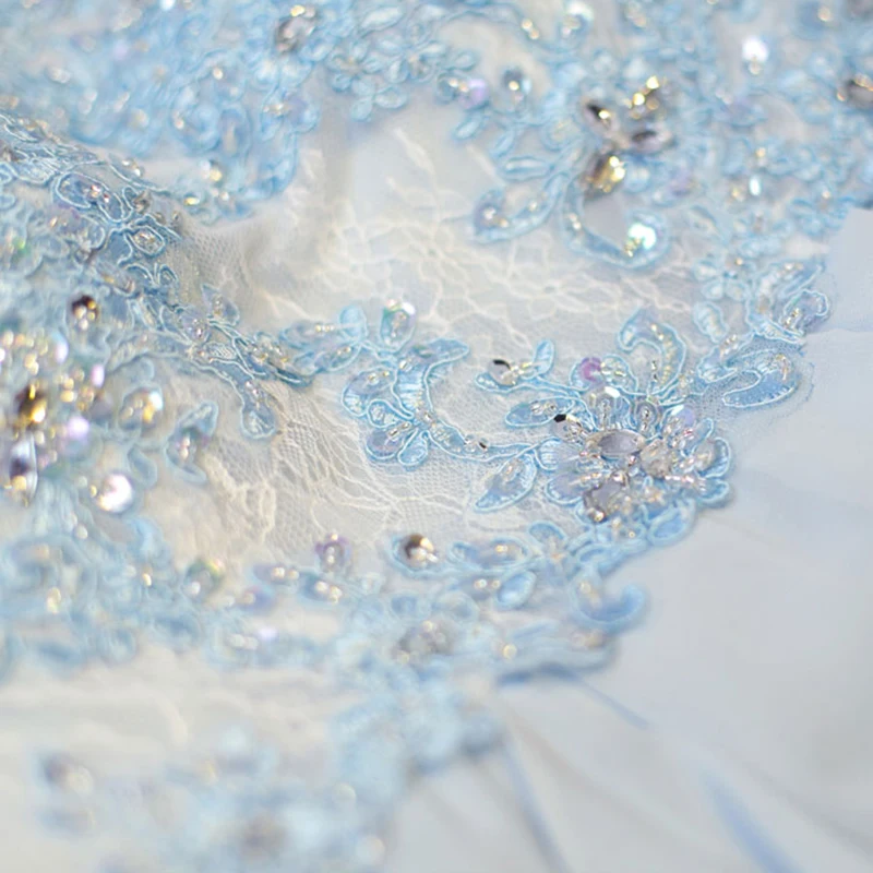 Blue Luxury Evening Dresses Illusion O-Neck Sleeveless Lace Tulle Floor-Length A-Line Crystal Embroidery Women Formal Gown TS471
Blue Luxury Evening Dresses Illusion O-Neck Sleeveless Lace Tulle Floor-Length A-Line Crystal Embroidery Women Formal Gown TS471