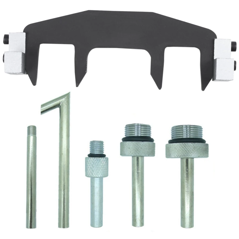 Professional Camshaft Locking Tools Engine Timing Tool With 5 Pcs Transmission Fluid Oil Filling Filler Adapter
Professional Camshaft Locking Tools Engine Timing Tool With 5 Pcs Transmission Fluid Oil Filling Filler Adapter
