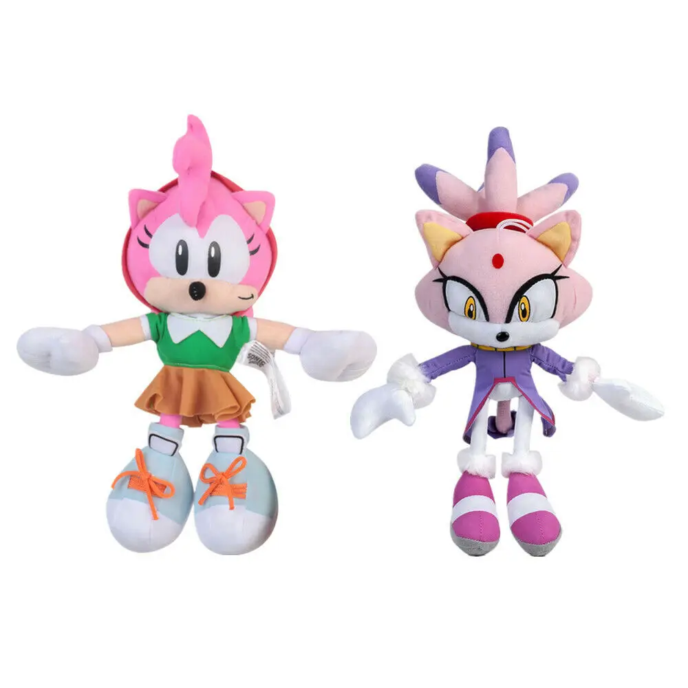 Amy Rose and Blaze the Cat Плюшевая Кукла Мягкие животные игрушка 9-13 дюймов подарок коллекция Хэллоуин Рождество
Amy Rose and Blaze the Cat Плюшевая Кукла Мягкие животные игрушка 9-13 дюймов подарок коллекция Хэллоуин Рождество