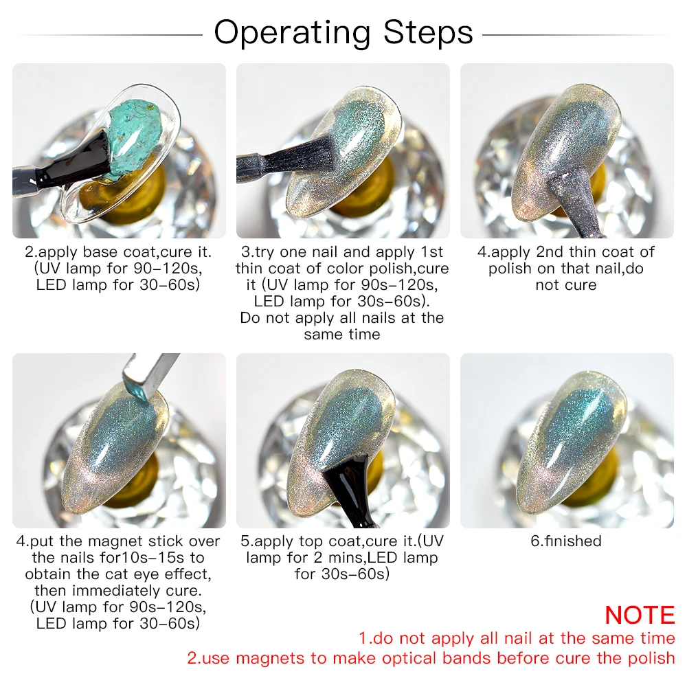 MSRUIOO Auroras Cat Gel Nail Polish Snowlight Cat Magnetic Nail Gel Varnishes Soak Off UV Gel Magnetic Varnish for Nail Art
MSRUIOO Auroras Cat Gel Nail Polish Snowlight Cat Magnetic Nail Gel Varnishes Soak Off UV Gel Magnetic Varnish for Nail Art