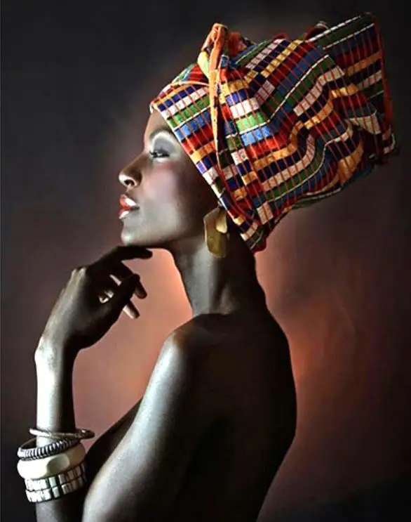 DIY 5D Diamond Painting Portrait Full Square African Woman Diamond Embroidery Picture Home Decoration
DIY 5D Diamond Painting Portrait Full Square African Woman Diamond Embroidery Picture Home Decoration