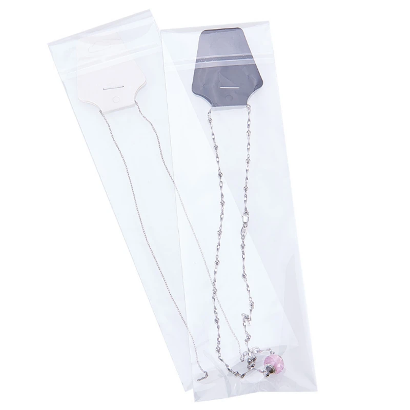 20Sets 44x108mm Necklace Display Hanger Hanging Cards with Transparent Self-Sealing Bags for Jewelry Display Bags Packaging
20Sets 44x108mm Necklace Display Hanger Hanging Cards with Transparent Self-Sealing Bags for Jewelry Display Bags Packaging