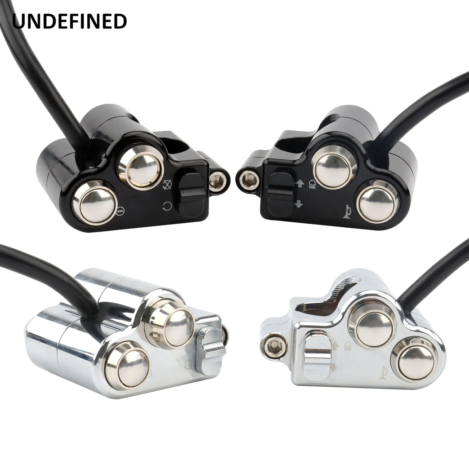 1'' 25mm Handlebar Control Switch Turn Signal Horn Gear Handle Bar Mount Switches For Harley Honda Dyna Touring XL Modification
1'' 25mm Handlebar Control Switch Turn Signal Horn Gear Handle Bar Mount Switches For Harley Honda Dyna Touring XL Modification