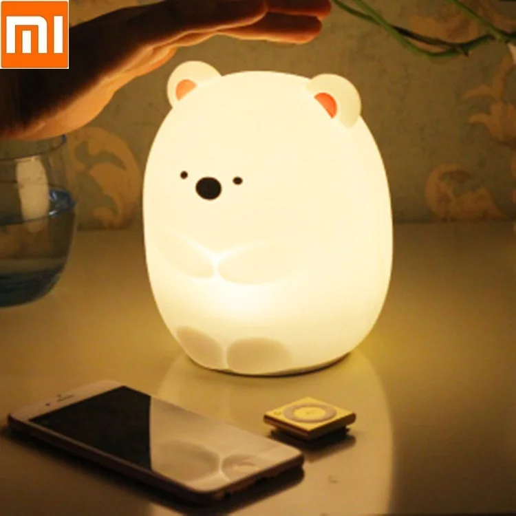 Для Xiaomi мультяшный матовый медведь цветной меняющий цвет силиконовый ночник USB зарядка светодиодный ночник дистанционное управление фонар...
Для Xiaomi мультяшный матовый медведь цветной меняющий цвет силиконовый ночник USB зарядка светодиодный ночник дистанционное управление фонар...
