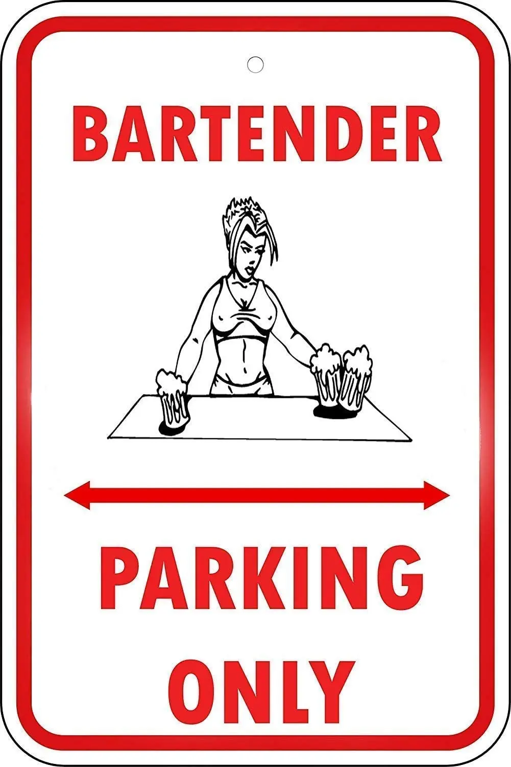 Bartender Parking Only for Driveway Sign Retro Metal Tin Sign Plaque Poster Wall Decor Art Shabby Chic Gift
Bartender Parking Only for Driveway Sign Retro Metal Tin Sign Plaque Poster Wall Decor Art Shabby Chic Gift