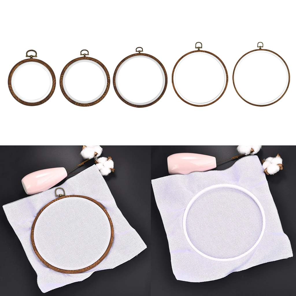Embroidery Hoop Cross Stitch Frame Circle DIY Handy for Adults 5 Sizes
Embroidery Hoop Cross Stitch Frame Circle DIY Handy for Adults 5 Sizes
