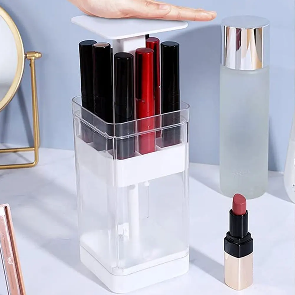 Dustproof Pressed Lift Lipstick Box Makeup Organizer StorageBox Lipstick Nail Polish Display Stand Holder Cosmetic OrganizerBox
Dustproof Pressed Lift Lipstick Box Makeup Organizer StorageBox Lipstick Nail Polish Display Stand Holder Cosmetic OrganizerBox