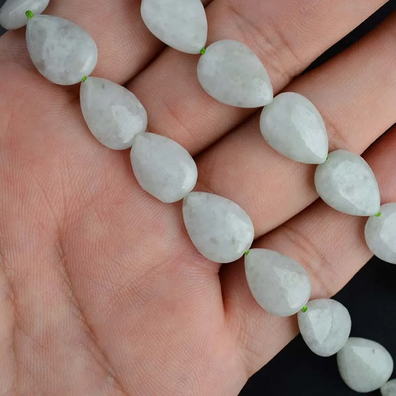 10X14mm Natural smooth Water drop jade stone beads For DIY necklace bracelet jewelry making 15 "free delivery
10X14mm Natural smooth Water drop jade stone beads For DIY necklace bracelet jewelry making 15 "free delivery