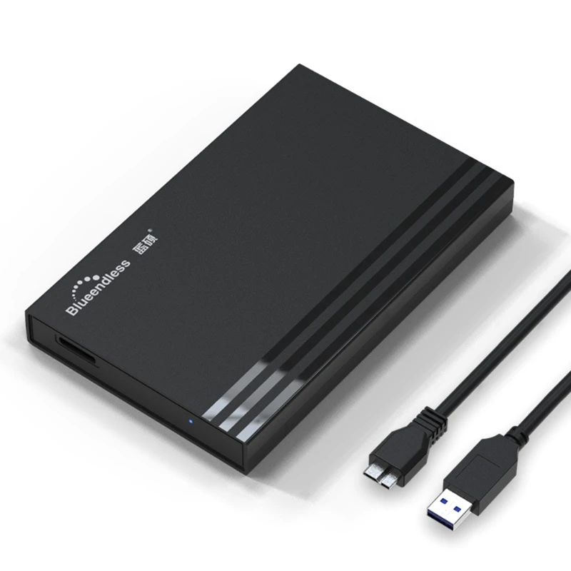 Blueendless 2,5-дюймовый корпус для жесткого диска USB3.0 Micro-B/Type C HDD 6 ТБ
Blueendless 2,5-дюймовый корпус для жесткого диска USB3.0 Micro-B/Type C HDD 6 ТБ