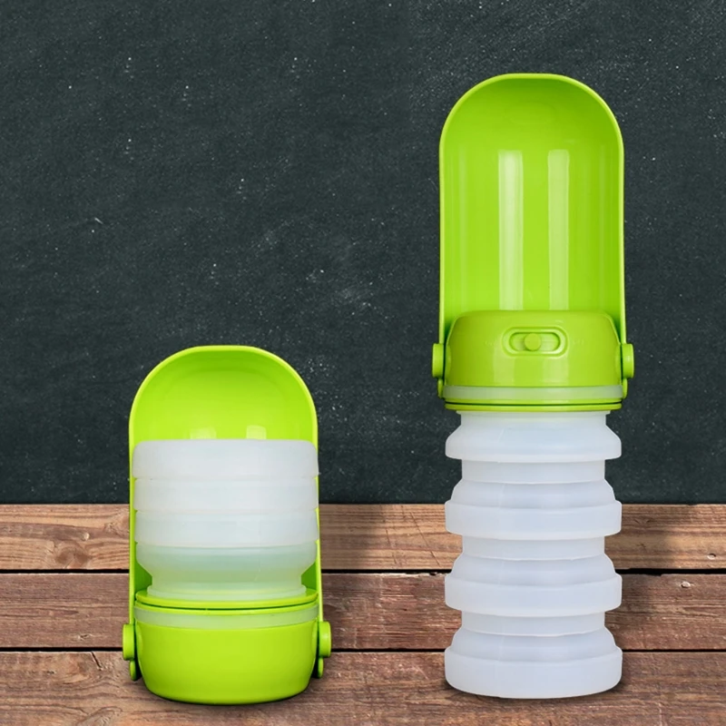 Dog Cat Silicone Foldable Water Bottle Drink Cup for Travel Walking Hiking Outdoor Activities Leak Proof Puppy Drinking Bottle
Dog Cat Silicone Foldable Water Bottle Drink Cup for Travel Walking Hiking Outdoor Activities Leak Proof Puppy Drinking Bottle