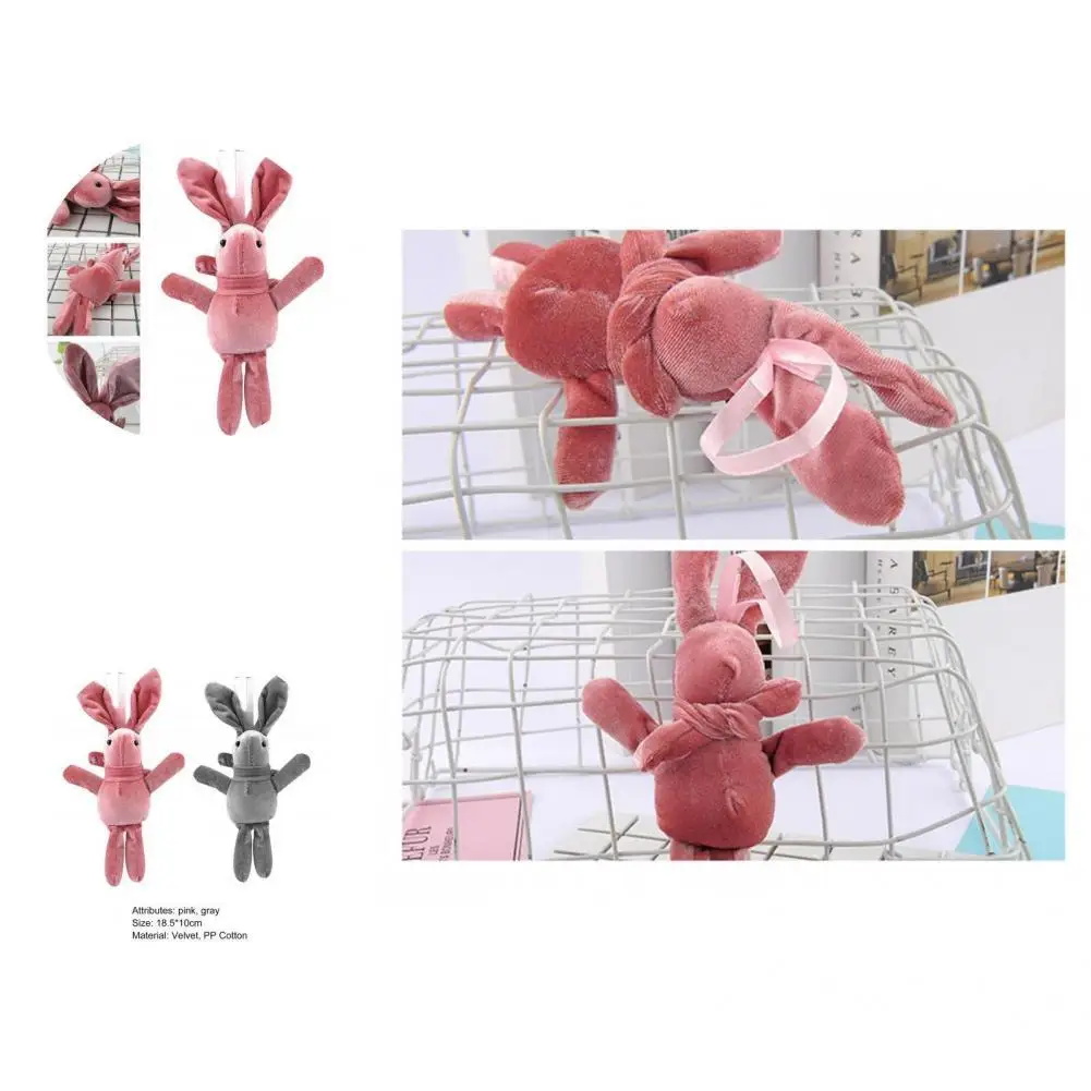 Плюшевая игрушка-кролик, милая Высококачественная портативная плюшевая мини-кукла-Кролик для широкого применения 
Плюшевая игрушка-кролик, милая Высококачественная портативная плюшевая мини-кукла-Кролик для широкого применения