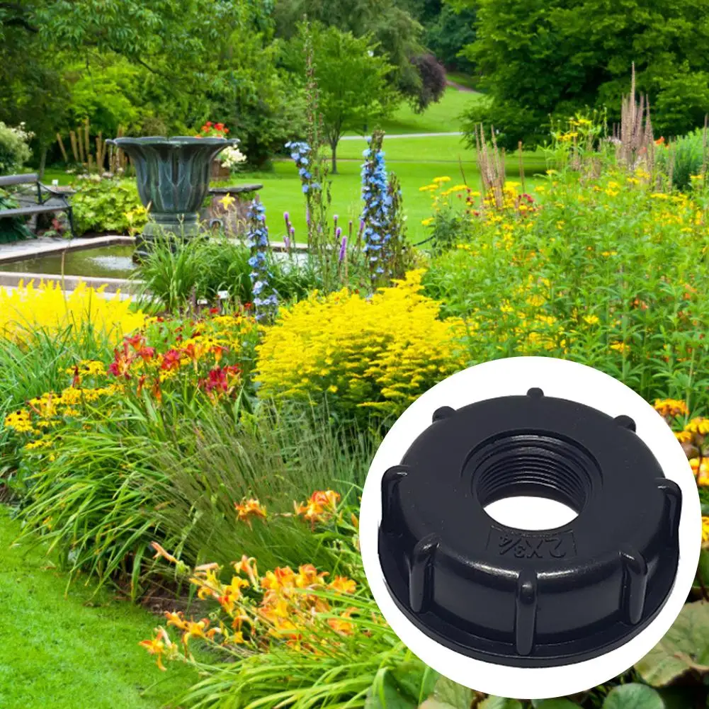 1Pcs Black IBC Tank Tap Adapter S60*6 Coarse Thread Cap 60mm to 1/2'' 3/4'' 1" Water Connector Replacement Valve for Home Garden
1Pcs Black IBC Tank Tap Adapter S60*6 Coarse Thread Cap 60mm to 1/2'' 3/4'' 1" Water Connector Replacement Valve for Home Garden