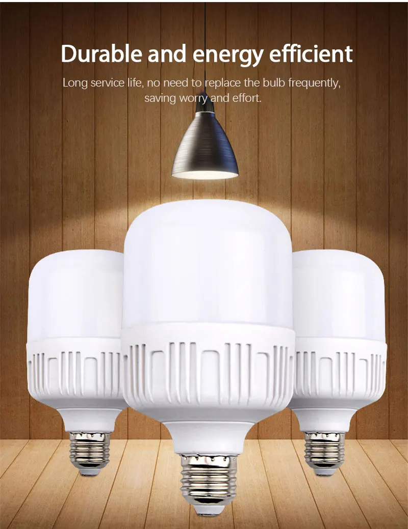 LED Bulbs Lighting Bulbs 220V Voltage E27 Screw LED Bulb Super Bright Energy Saving Bulb Household Hanging Buckle Light Bulb
LED Bulbs Lighting Bulbs 220V Voltage E27 Screw LED Bulb Super Bright Energy Saving Bulb Household Hanging Buckle Light Bulb