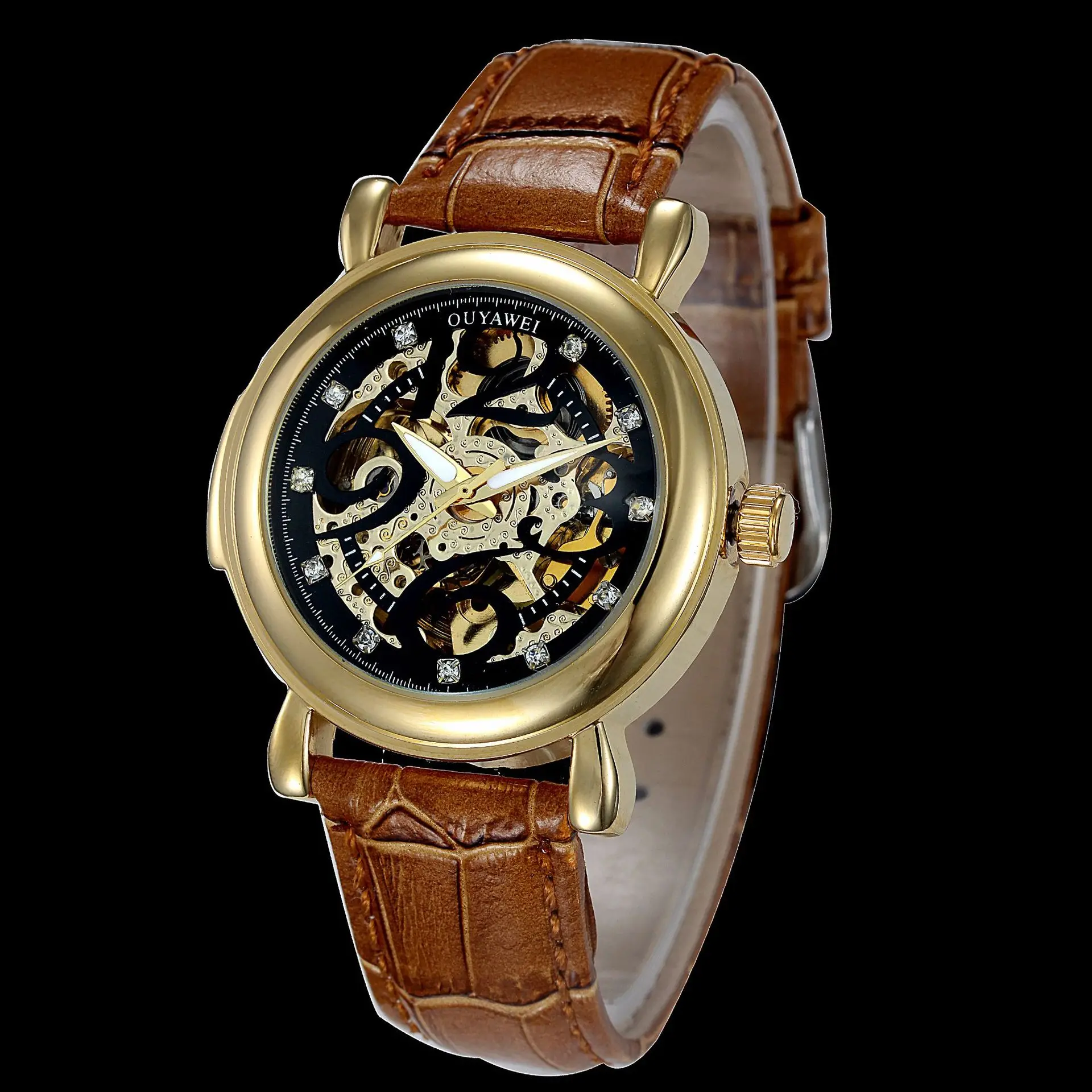 OHSENOYW1314 bottom hollow automatic mechanical watch men's casual business watch
OHSENOYW1314 bottom hollow automatic mechanical watch men's casual business watch