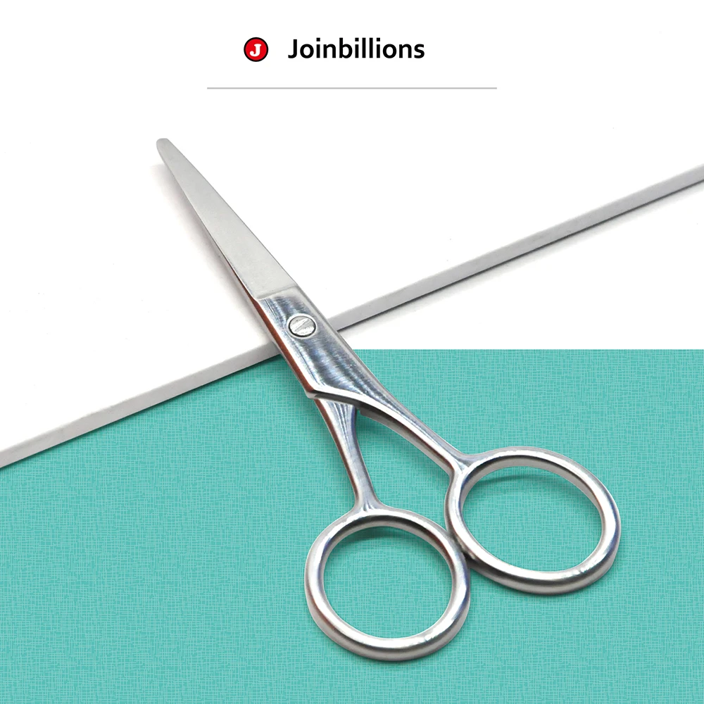 Silvery Bright Stainless Steel Men's Facial Hair Trimmers Mustache Cutter Beard and Whiskers Scissors Goatee Care Tool
Silvery Bright Stainless Steel Men's Facial Hair Trimmers Mustache Cutter Beard and Whiskers Scissors Goatee Care Tool
