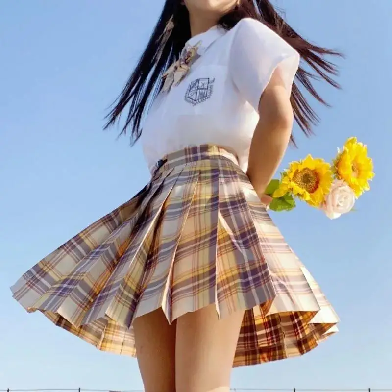 Japanese Summer Women Jk Skirts High Waist Students School Uniform Pleated A-Line Mini Plaid Harajuku Preppy Skirts
Japanese Summer Women Jk Skirts High Waist Students School Uniform Pleated A-Line Mini Plaid Harajuku Preppy Skirts