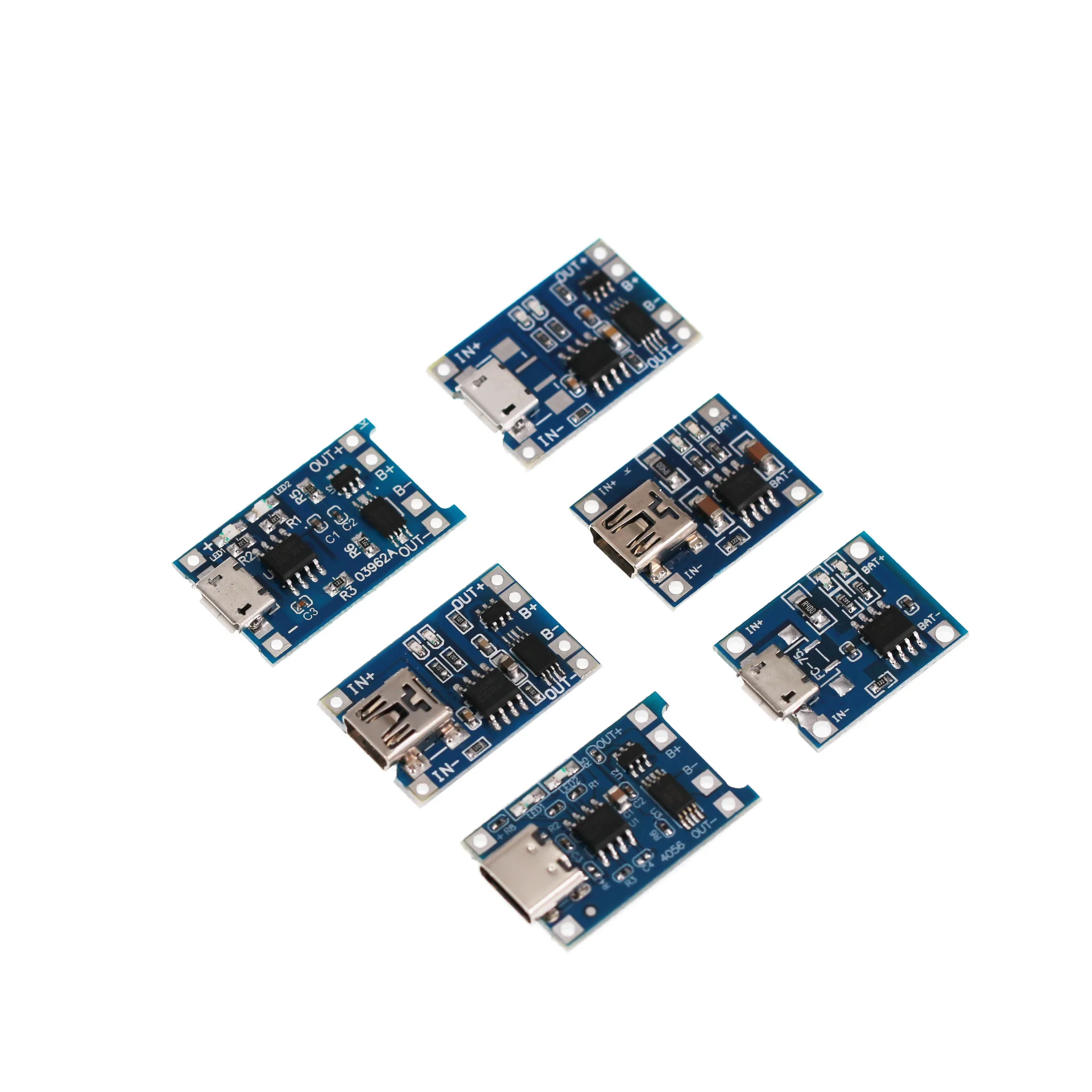 10PCS TP4056 Micro USB Type-C 5V 1A 18650 Lithium Battery Charging Protection Board TE585 LIPO Charger Module DIY Parts
10PCS TP4056 Micro USB Type-C 5V 1A 18650 Lithium Battery Charging Protection Board TE585 LIPO Charger Module DIY Parts