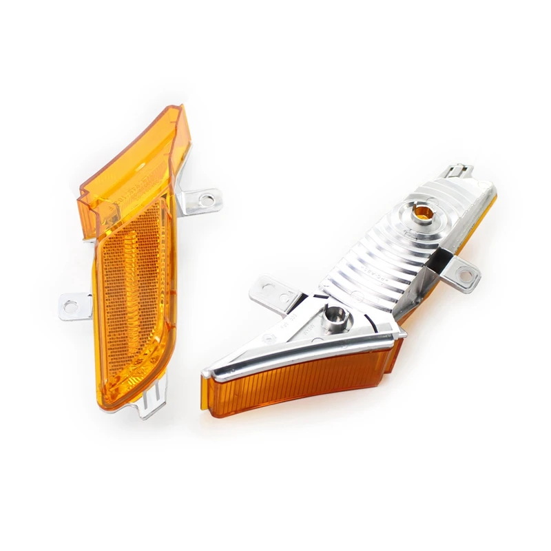 Pair Right+Left Front Side Marker Light Amber Signal Light for -Porsche Cayenne 2008-2010 9556310501 9556310601 
Pair Right+Left Front Side Marker Light Amber Signal Light for -Porsche Cayenne 2008-2010 9556310501 9556310601