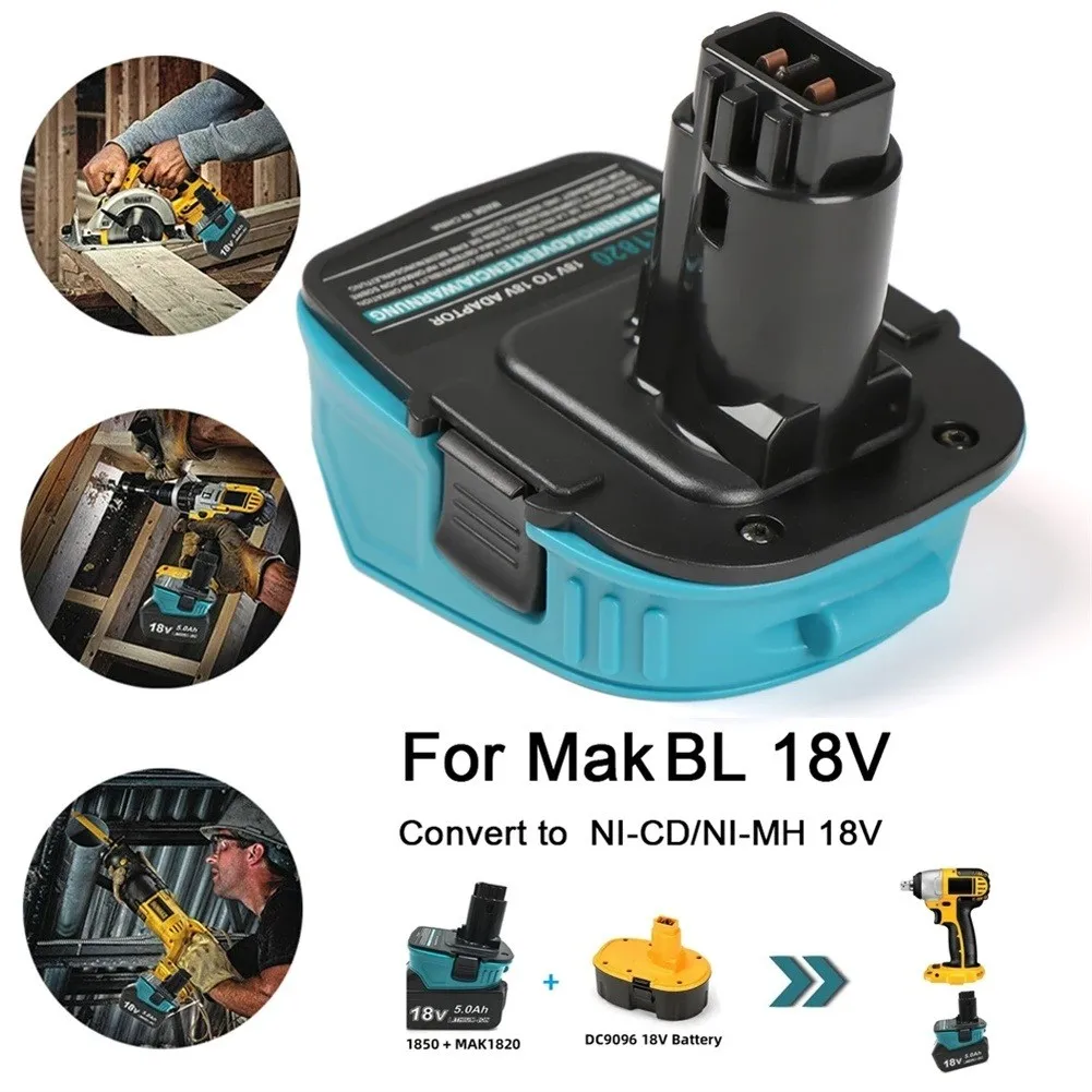 Преобразователь адаптера литий-ионной батареи для Makita- BL 18 в, преобразователь в Dewalt NI-CD/Ni-MH 18 в, адаптер для электроинструмента, преобразоват...
Преобразователь адаптера литий-ионной батареи для Makita- BL 18 в, преобразователь в Dewalt NI-CD/Ni-MH 18 в, адаптер для электроинструмента, преобразоват...