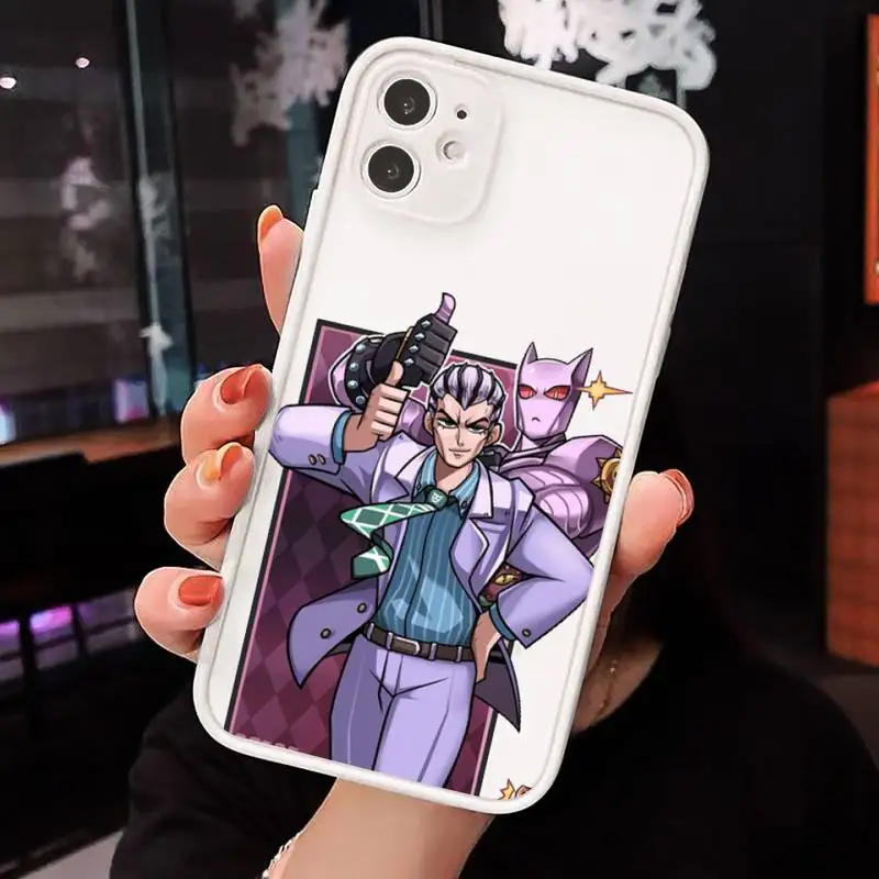 JOJO BIZARR ADVENTUR Phone Cases Matte transparent For White iPhone 12 Mini 11 Pro XR XS Max 7 8 Plus X Back Cover
JOJO BIZARR ADVENTUR Phone Cases Matte transparent For White iPhone 12 Mini 11 Pro XR XS Max 7 8 Plus X Back Cover
