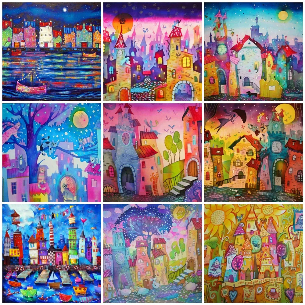 EverShine 5D DIY алмазная живопись мультяшная картина стразы s Алмазная мозаика здания Стразы картина наборы для вышивки крестиком
EverShine 5D DIY алмазная живопись мультяшная картина стразы s Алмазная мозаика здания Стразы картина наборы для вышивки крестиком