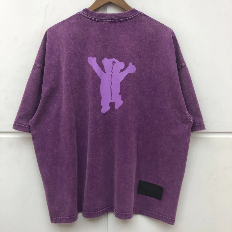 Vintage We11done T-shirt Men Women High Quality Welldone Tee Bear Logo Print Wash Make Old Oversize Tops New
Vintage We11done T-shirt Men Women High Quality Welldone Tee Bear Logo Print Wash Make Old Oversize Tops New
