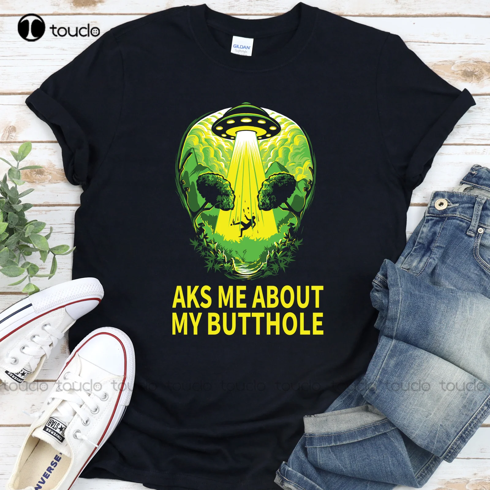 Новинка: забавная хлопковая футболка унисекс с надписью Ask Me About My Butthole и принтом НЛО, инопланетянина
Новинка: забавная хлопковая футболка унисекс с надписью Ask Me About My Butthole и принтом НЛО, инопланетянина