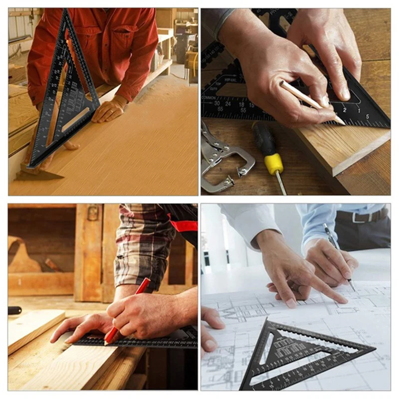 KINDLOV 7/12 Inch Triangle Angle Ruler Triangular Gauge Protractor Trammel For Woodworking Carpenter Measurement Hand Tools
KINDLOV 7/12 Inch Triangle Angle Ruler Triangular Gauge Protractor Trammel For Woodworking Carpenter Measurement Hand Tools