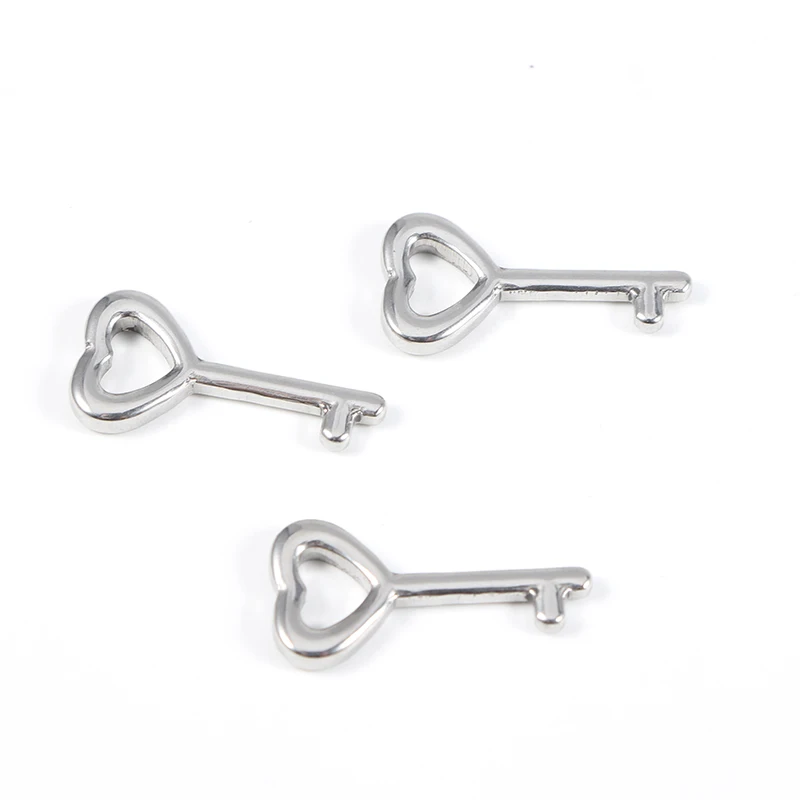 Hollow Heart Key Charm Stainless Steel Charm Mirror Polished 11*23mm Charms Pendants For DIY Jewelry Making 20pcs/lot
Hollow Heart Key Charm Stainless Steel Charm Mirror Polished 11*23mm Charms Pendants For DIY Jewelry Making 20pcs/lot