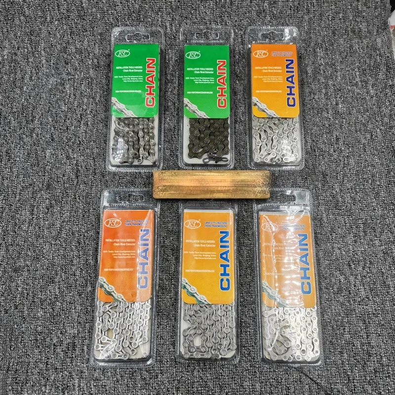 FSC chain boxed 678/9/10/11 speed bicycle mountain bike chain accessories and equipment
FSC chain boxed 678/9/10/11 speed bicycle mountain bike chain accessories and equipment