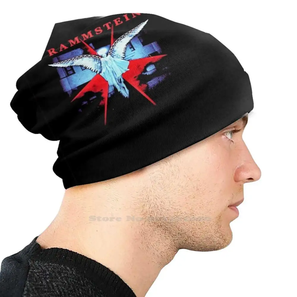 Du Hast Skullies & вязаные шапки для осенне-зимнего сезона Теплый головной убор с