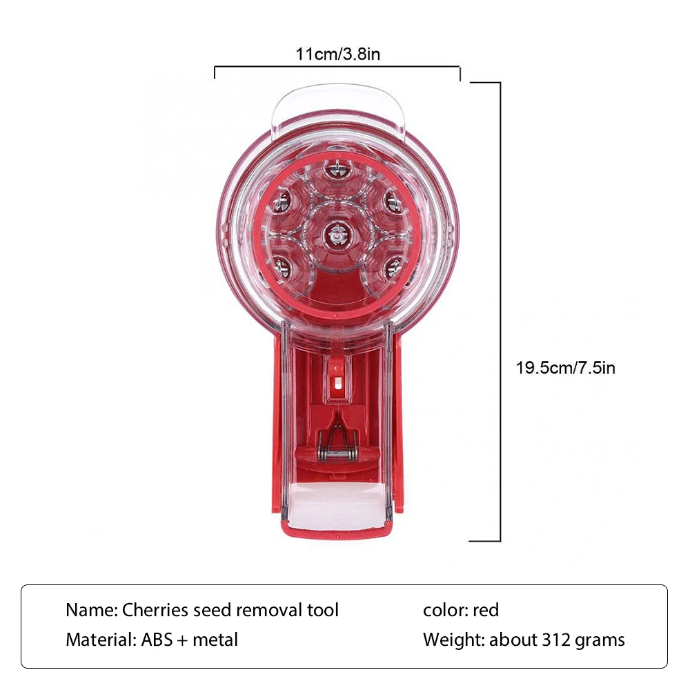 6 Hole Cherry Corer With Container Kitchen Gadgets Tools Novelty Super Cherry Pitter Stone Corer Remover
6 Hole Cherry Corer With Container Kitchen Gadgets Tools Novelty Super Cherry Pitter Stone Corer Remover