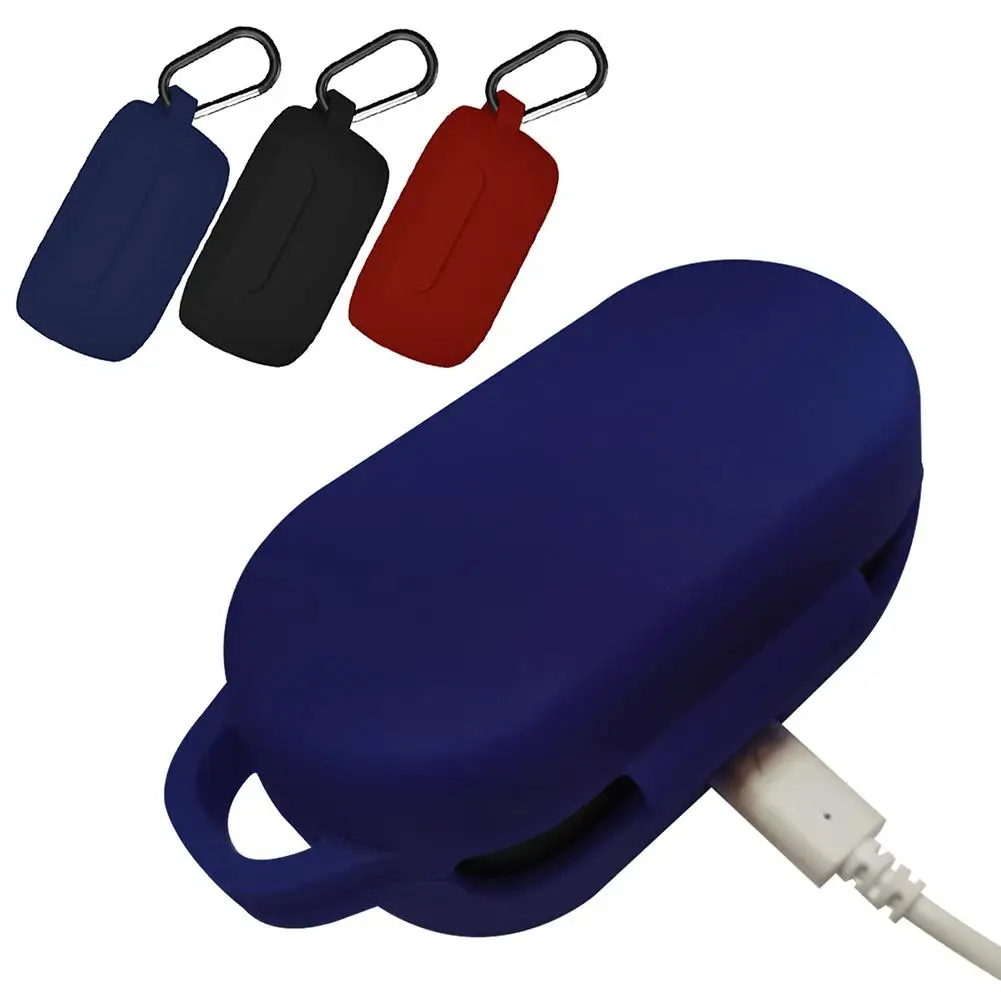 Силиконовый чехол беспроводная bluetooth гарнитура аксессуары портативный защитный