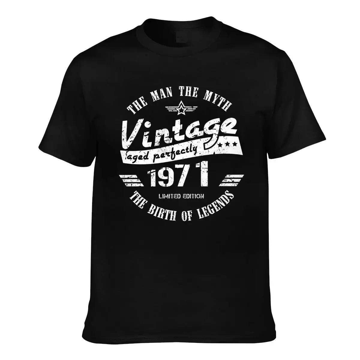 Vintage 1971 Birthday Gift T Shirt Greeting Letters Plus size Classic T-Shirt Graphic 100 Cotton Tee Shirt Male
Vintage 1971 Birthday Gift T Shirt Greeting Letters Plus size Classic T-Shirt Graphic 100 Cotton Tee Shirt Male