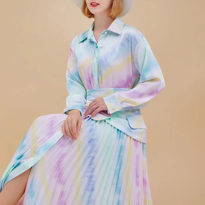 TWOTWINSTYLE Solid Elegant Dress For Women Lapel Long Sleeve High Waist Lace Up Bowknot Slim Maxi Dresses Female 2021 Summer New
TWOTWINSTYLE Solid Elegant Dress For Women Lapel Long Sleeve High Waist Lace Up Bowknot Slim Maxi Dresses Female 2021 Summer New