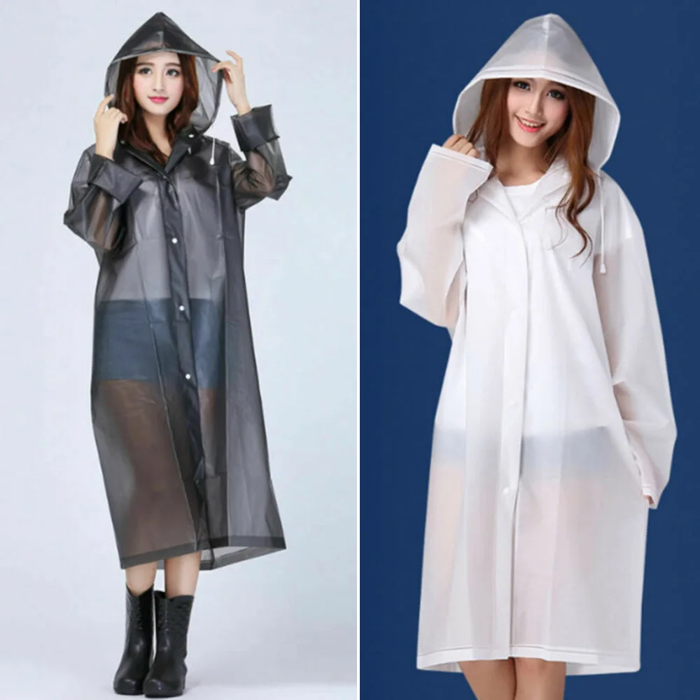 Black Fashion Adult Waterproof Long Raincoat Women Men Rain Coat Hooded For Outdoor Hiking Travel Fishing Climbing Thickened
Black Fashion Adult Waterproof Long Raincoat Women Men Rain Coat Hooded For Outdoor Hiking Travel Fishing Climbing Thickened