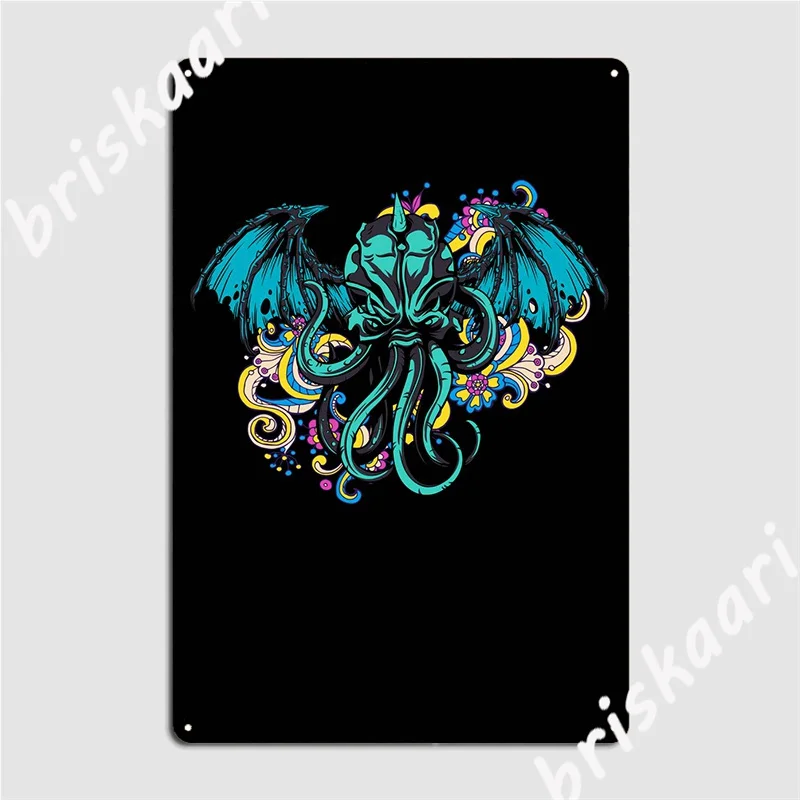 Cthulhu металлический плакат с цветочным орнаментом, плакаты, плакаты для клувечерние вечерние, винтажный праздничный жестяной плакат 
Cthulhu металлический плакат с цветочным орнаментом, плакаты, плакаты для клувечерние вечерние, винтажный праздничный жестяной плакат