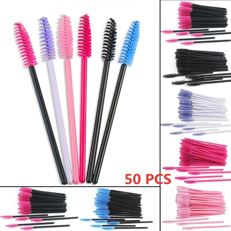 50Pcs Disposable Silicone Gel Eyelash Brush Comb Mascara Wands Eye Lashes Extension Tool Pro Beauty Makeup Tool For Women
50Pcs Disposable Silicone Gel Eyelash Brush Comb Mascara Wands Eye Lashes Extension Tool Pro Beauty Makeup Tool For Women