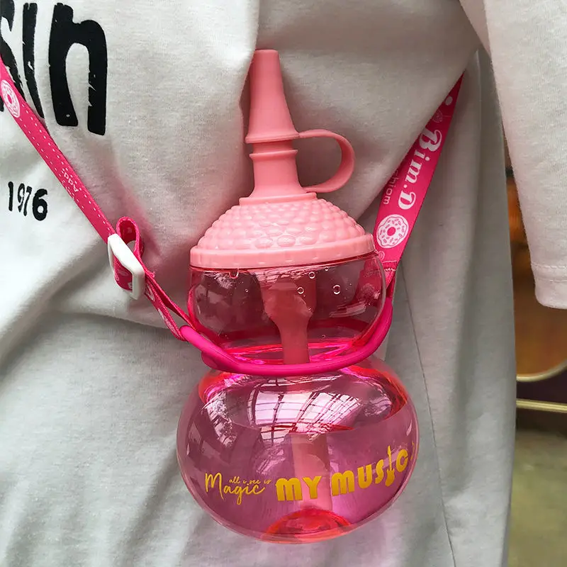 Portable Transparent Plastic Water Bottle Cartoon Transparent Water Bottles Leak-Proof Drinkware Cute Child Student Girl Boy Cup
Portable Transparent Plastic Water Bottle Cartoon Transparent Water Bottles Leak-Proof Drinkware Cute Child Student Girl Boy Cup