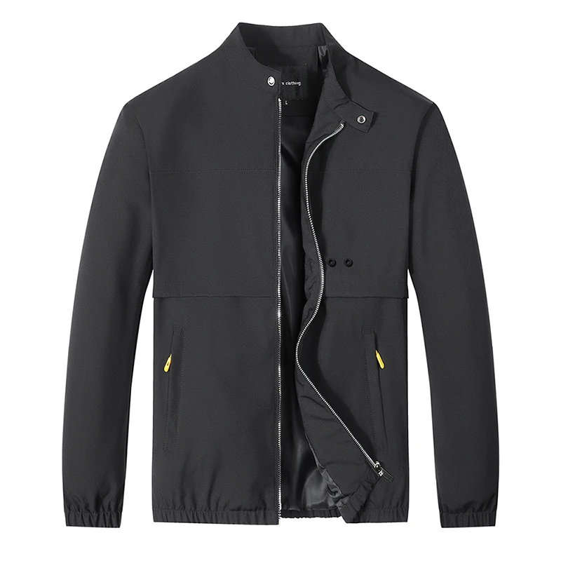 Zip Up Men Jacket Spring Autumn Fashion Brand Slim Fit Coats Male Casual Baseball Bomber Jacket Mens Overcoat
Zip Up Men Jacket Spring Autumn Fashion Brand Slim Fit Coats Male Casual Baseball Bomber Jacket Mens Overcoat