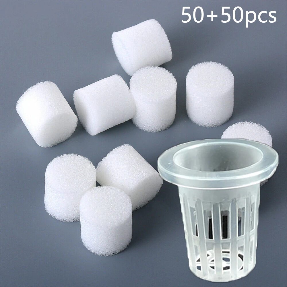Soilless Hydroponic Seed Tray Planting Basket Nursery Sponge Flower Pot 50 * Planting Baskets+50 * Nursery Sponges
Soilless Hydroponic Seed Tray Planting Basket Nursery Sponge Flower Pot 50 * Planting Baskets+50 * Nursery Sponges