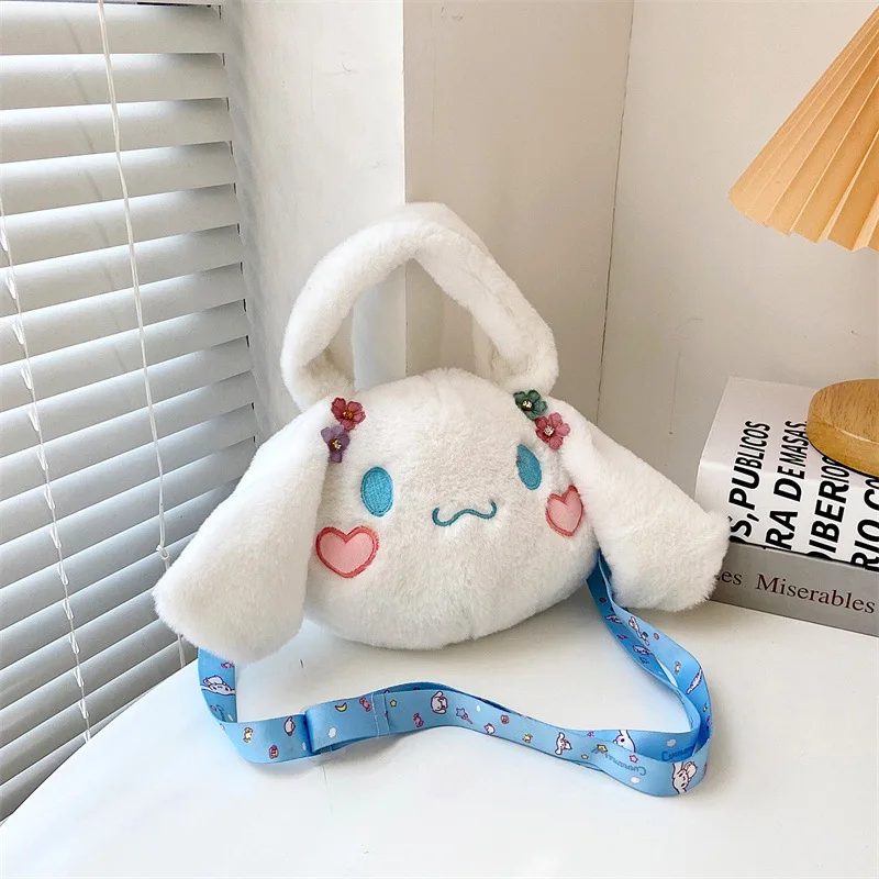 Girl Rabbit plush dog shoulder bag women cute ins messenger bag gift handbag 
Girl Rabbit plush dog shoulder bag women cute ins messenger bag gift handbag
