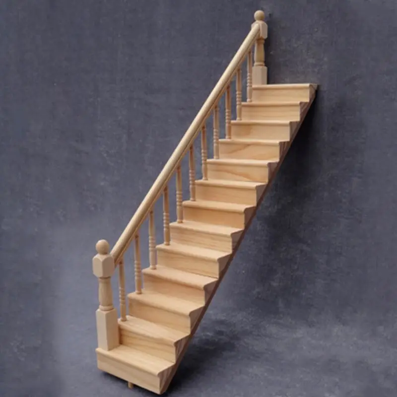 1:12 Doll House Accessories Dollhouse Mini Decoration Scene Plain Handrail Staircase Model 203E
1:12 Doll House Accessories Dollhouse Mini Decoration Scene Plain Handrail Staircase Model 203E