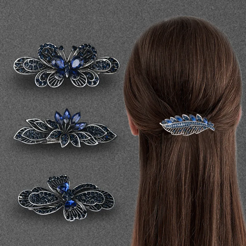2021 Vintage hairpins bridal headdress classical butterfly duckbill clip headdress Palace hair sticks Bridal crystal Spring clip
2021 Vintage hairpins bridal headdress classical butterfly duckbill clip headdress Palace hair sticks Bridal crystal Spring clip