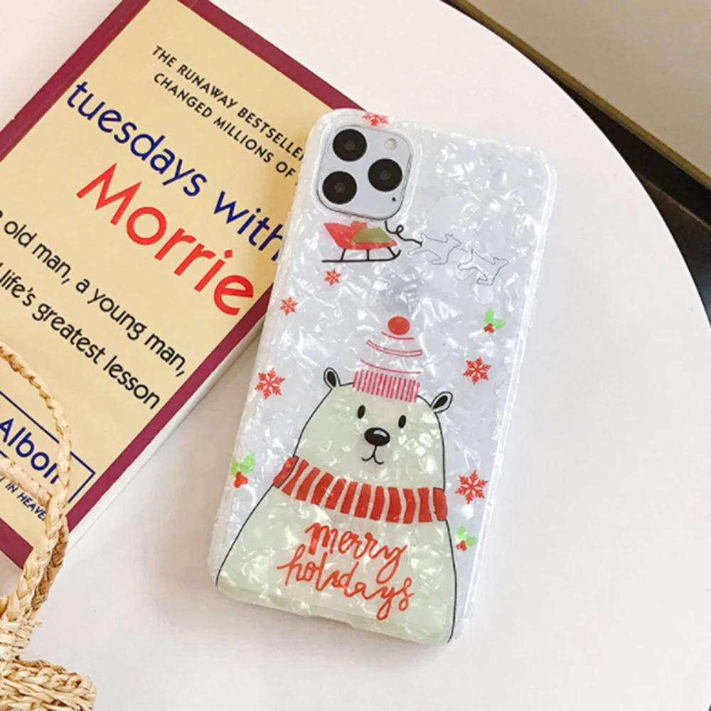 Christmas Deer Phone Case For iPhone 11 11Pro XR XS Max 6 6S 7 8Plus Shell Pattern Soft IMD Protective Back Cover Capa Coque
Christmas Deer Phone Case For iPhone 11 11Pro XR XS Max 6 6S 7 8Plus Shell Pattern Soft IMD Protective Back Cover Capa Coque